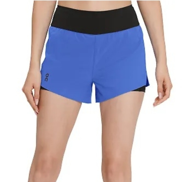 On Running Shorts XS Cobalt / Black S - Picture 2 of 8